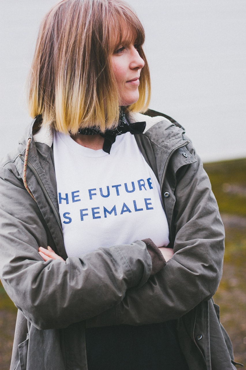 The Future is Female Look by Conscious by Chloé