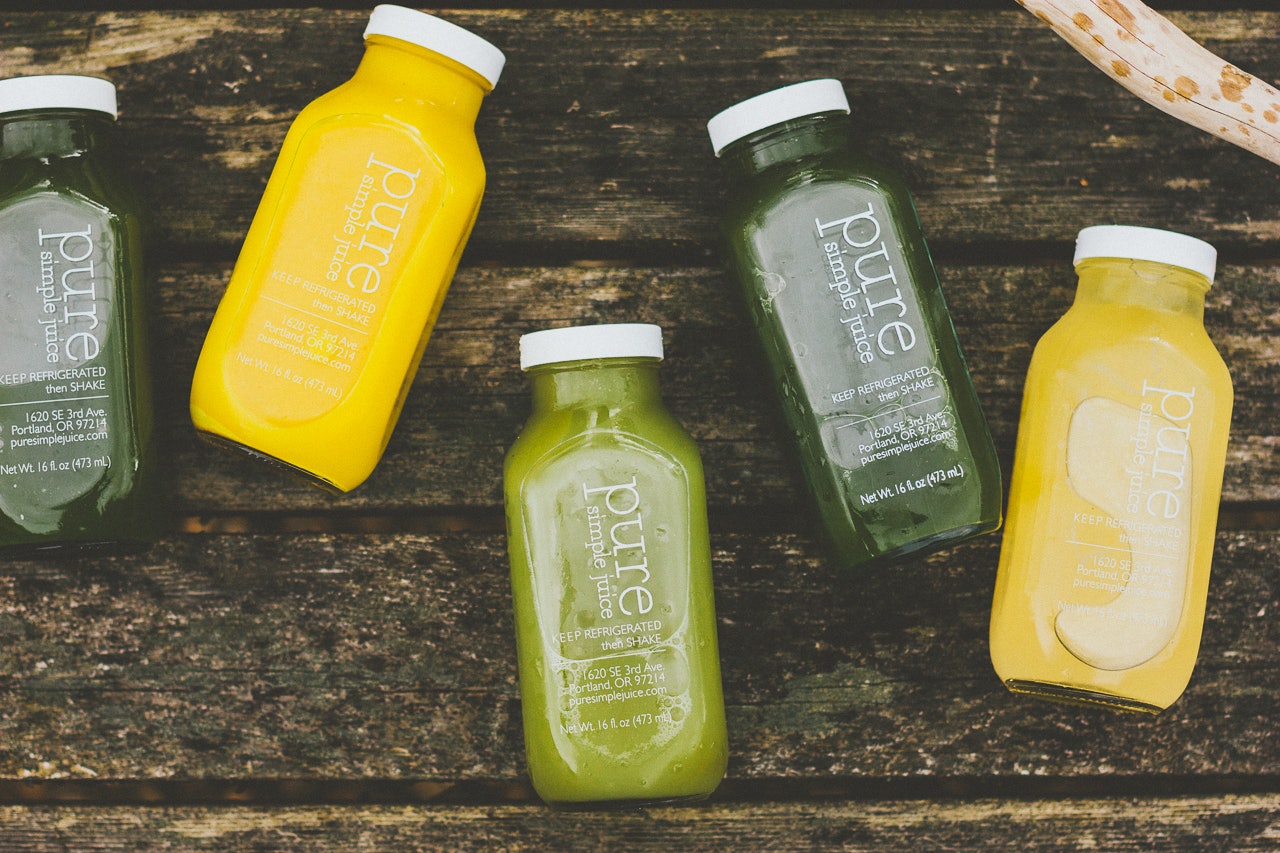 Juice Cleansing with Pure Simple Juice by Conscious by Chloé