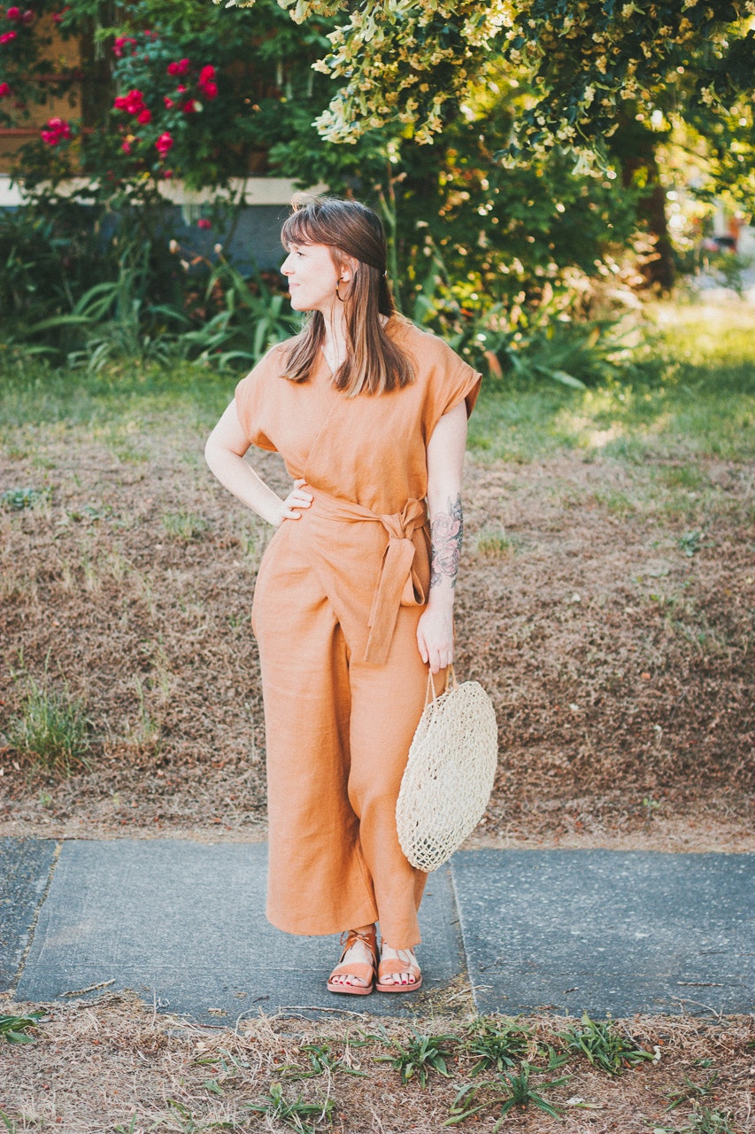 A 100% Portland-made Outfit with Lauren Winter and Rachel Sees Snail Shoes by Conscious by Chloé