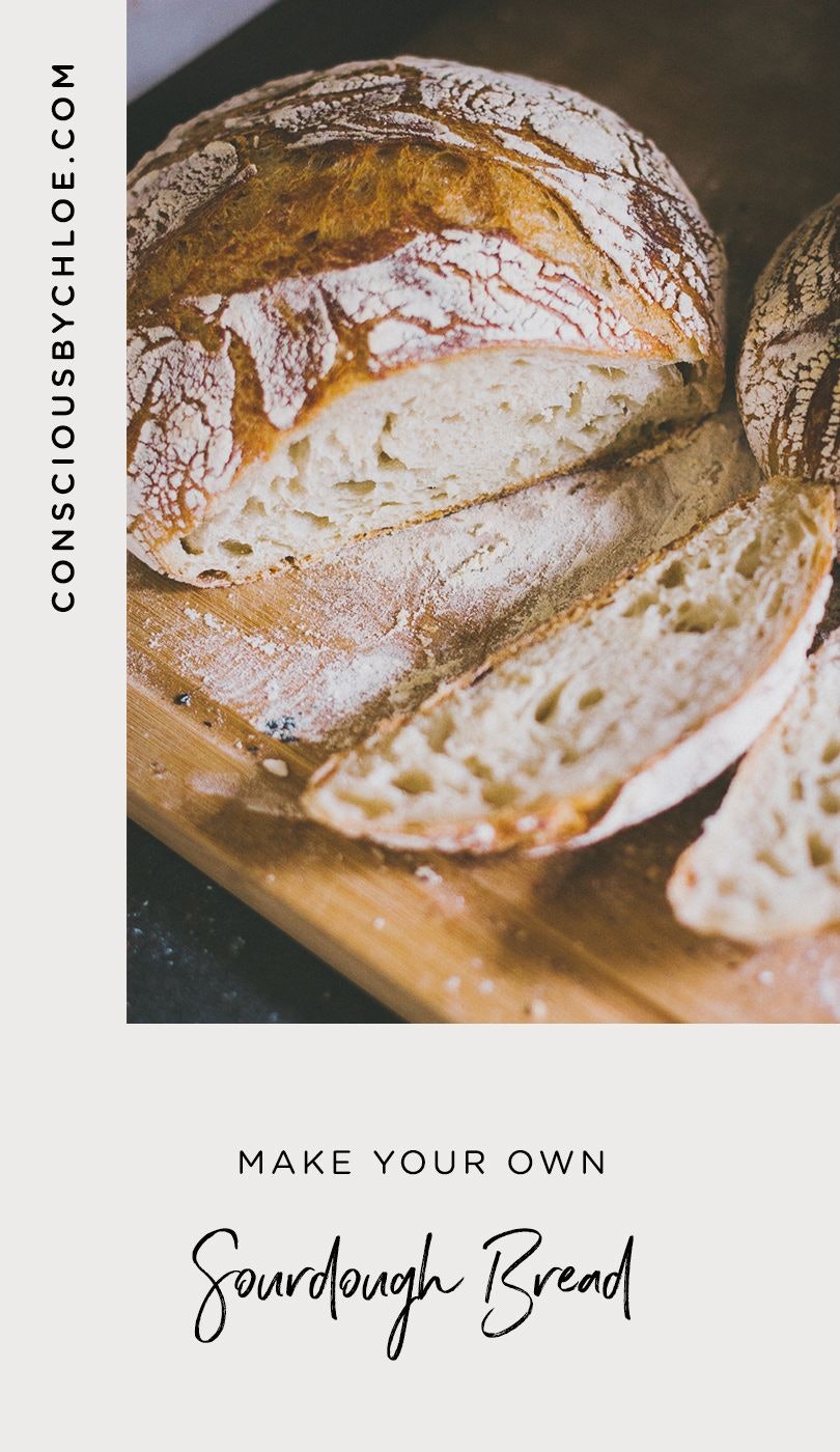 Sourdough Bread Loaf by Conscious by Chloé