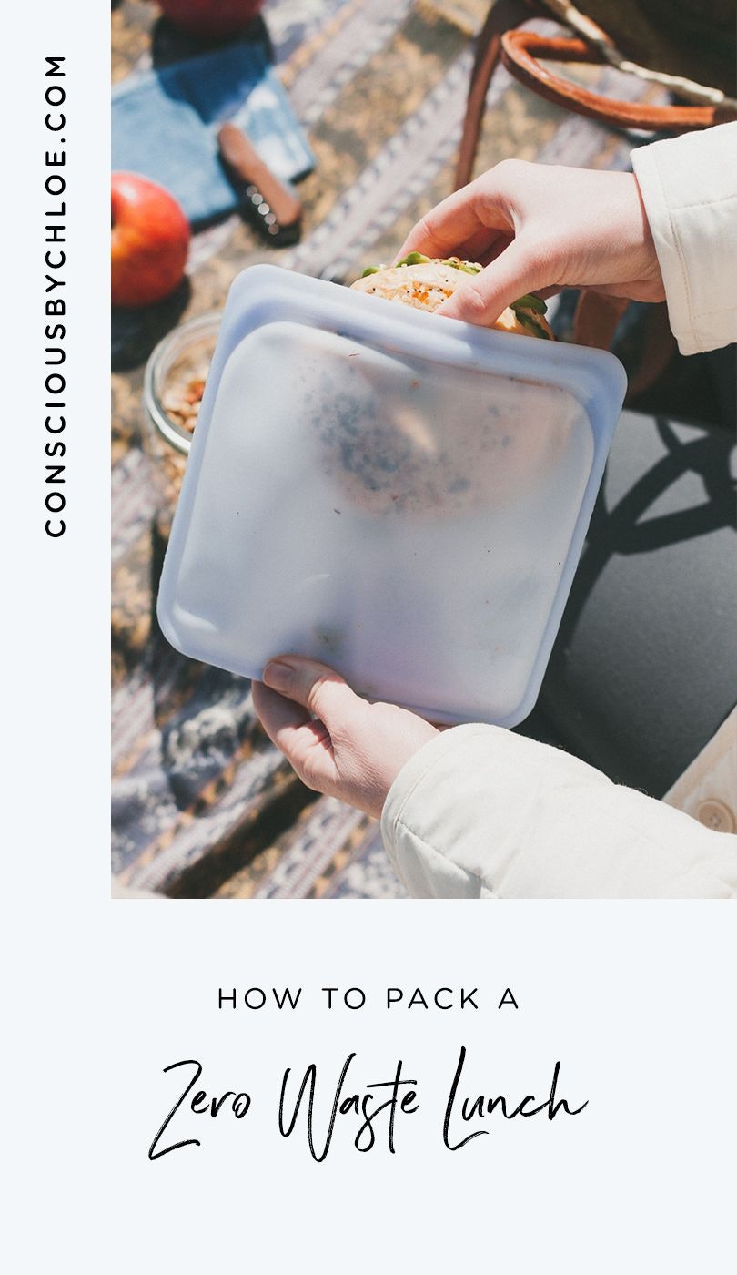 Stasher Zero Waste Reusable Silicone Bags for a Zero Waste Lunch by Conscious by Chloé