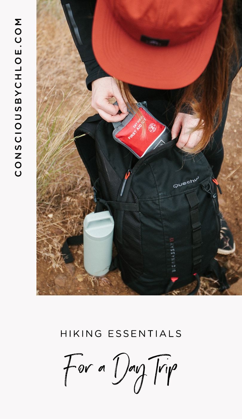 Day Hiking Essentials by Conscious by Chloé