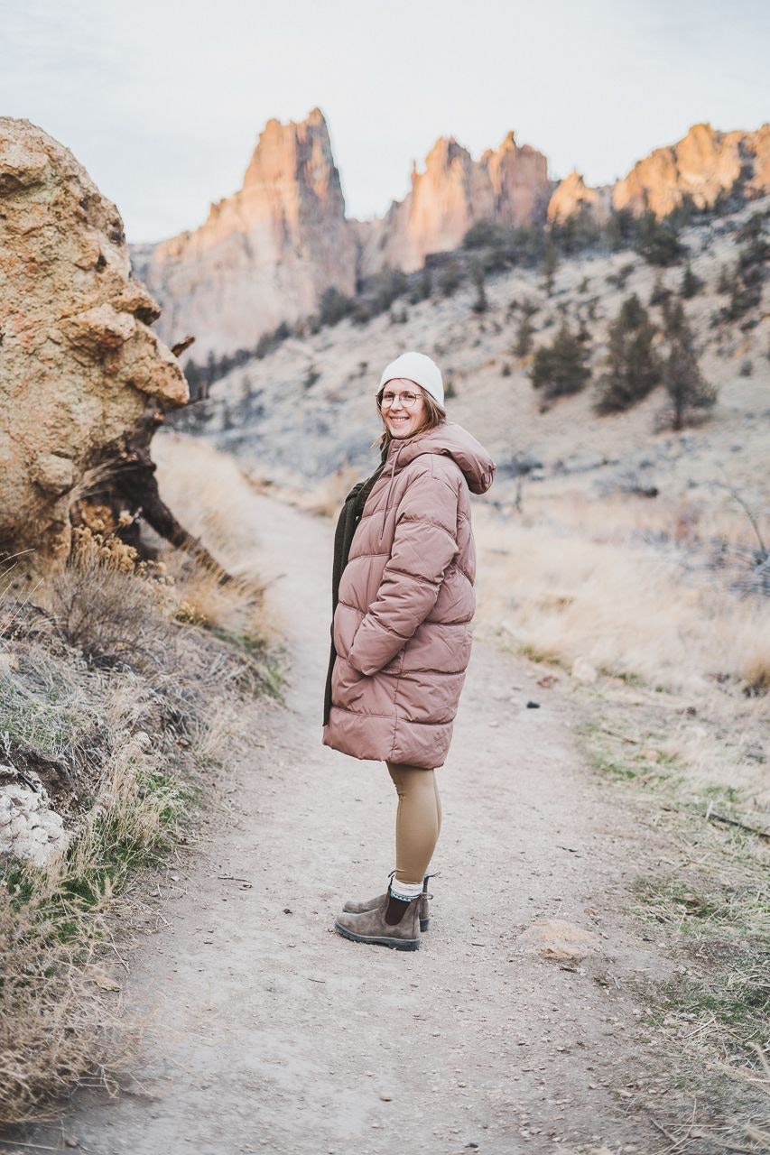 Smith Rock State Park Oregon Hike Buy Nothing Challenge Shopping Ban by Conscious by Chloé