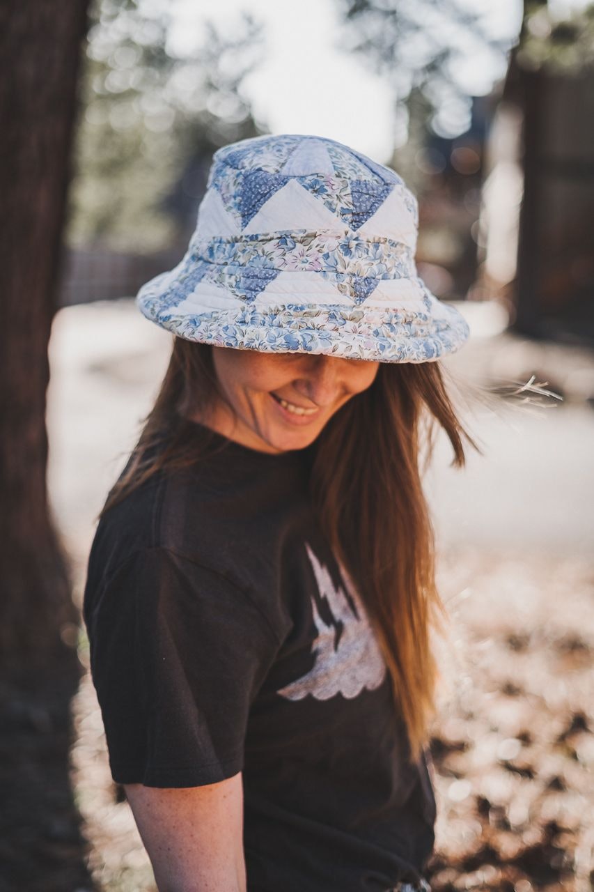 Quilt Bucket Hat by Conscious by Chloé