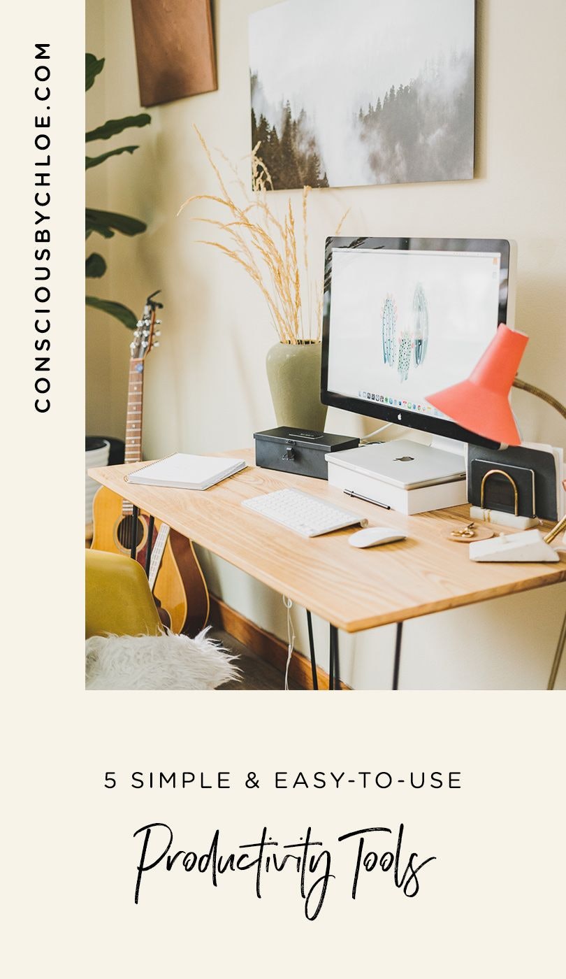 Productivity Tools by Conscious by Chloé