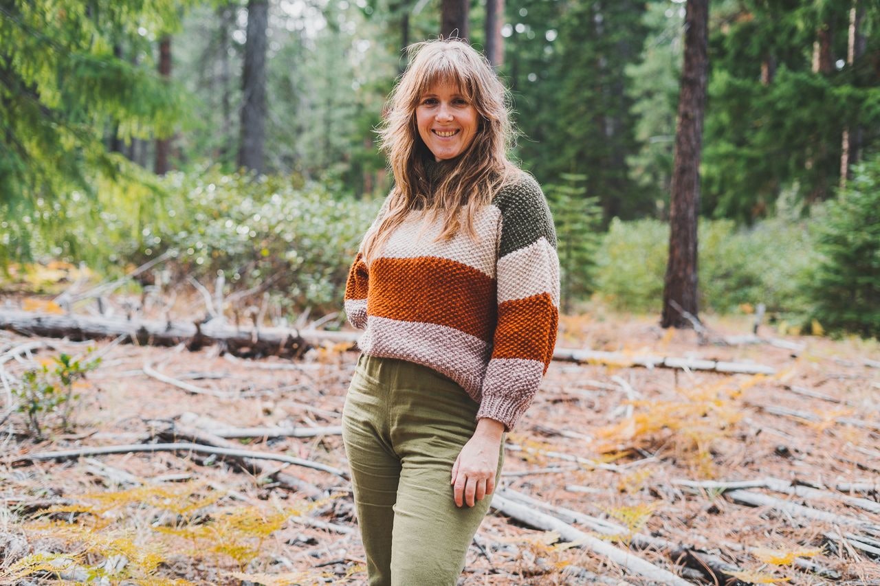 Knitting and Hacking the Rice Jumper by We Are Knitters x La Casita de Wendy