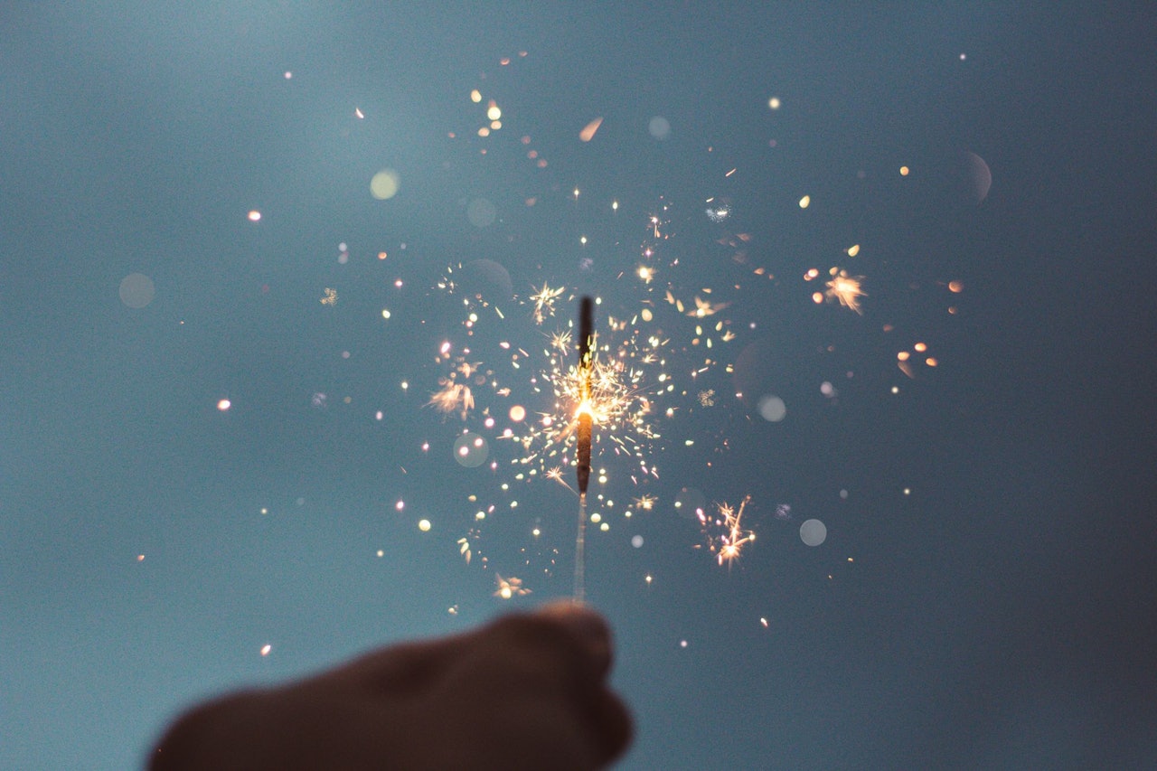 New Year Sparklers for Conscious by Chloé