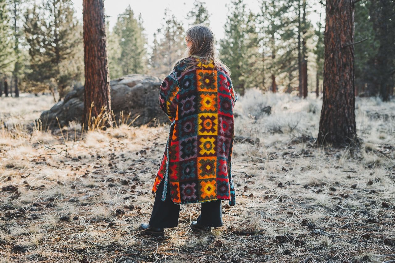 I Made a Coat out of a Family Blanket